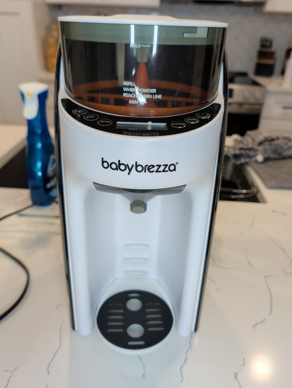 Baby Brezza Formula Pro Advanced Formula Maker FRP0046 White Complete Tested